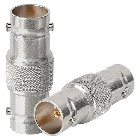MOOKEERF BNC Female to Female Adapter, 75 Ω