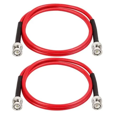 MOOKEERF RG58 BNC Male to Male Coax Cable, with BNC Adapters