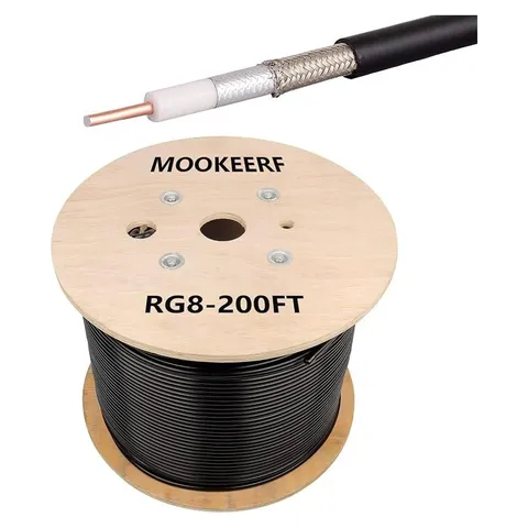 MOOKEERF RG8 Coax Cable (No Connectors)