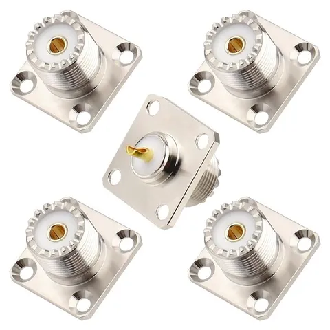 MOOKEERF SO-239 Panel-Mount Connector