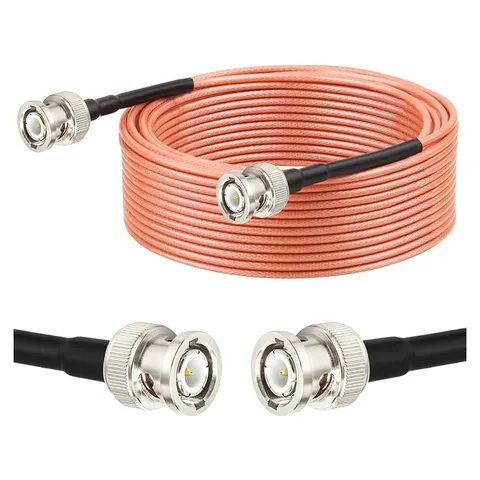 MOOKEERF RG316 BNC Male to Male Coax Cable