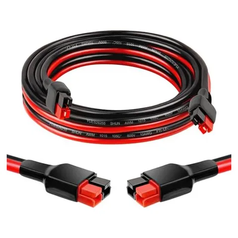 MOOKEERF 10 AWG Anderson-Style to Anderson-Style Extension Cable