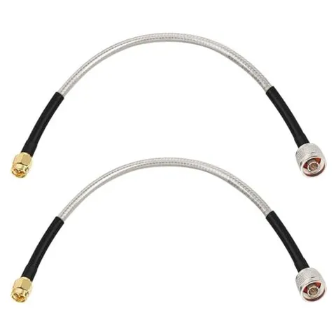 MOOKEERF RG8X N Male to SMA Male Coax Cable