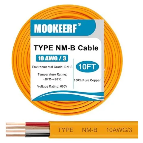 MOOKEERF NM-B Indoor Wire with Ground